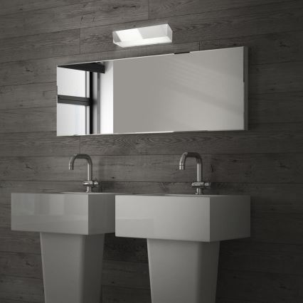 Briloner 2204-018 - LED sieninis lauko šviestuvas LED/8W/230V IP44 blizgus chromas