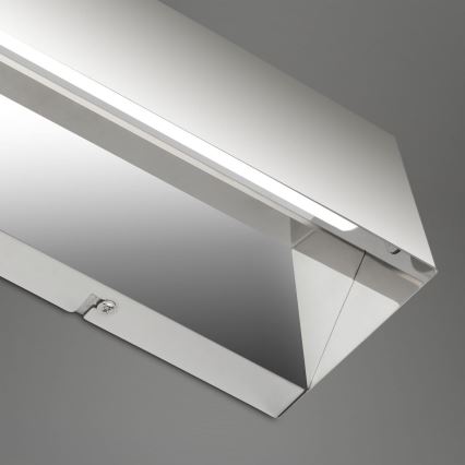 Briloner 2204-018 - LED sieninis lauko šviestuvas LED/8W/230V IP44 blizgus chromas