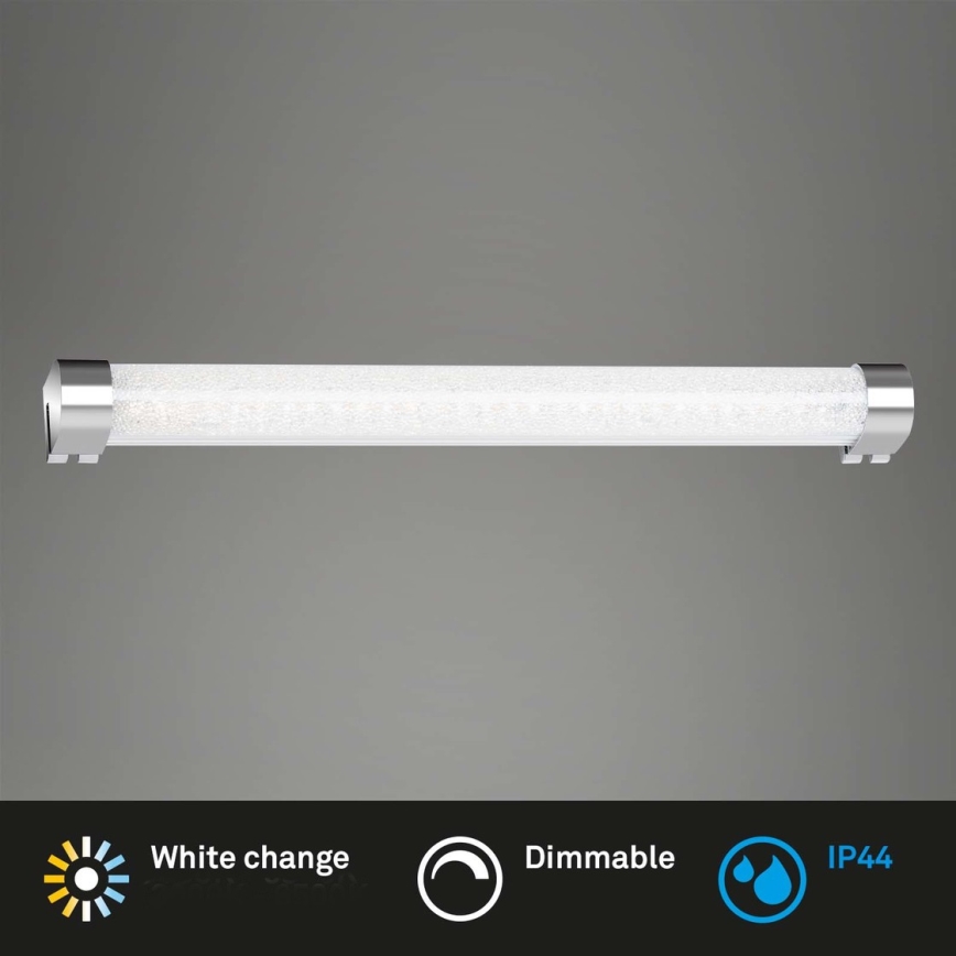 Briloner 2243-018 - LED Reguliuojamas vonios veidrodžio apšvietimas COOL&COSY LED/8W/230V 2700/4000K IP44