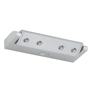 Briloner 2269-041 - LED orientacinė šviesa su jutikliu LERO LED/0,32W/4xAAA 6000K