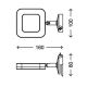 Briloner 2296-018 - LED veidrodžio šviestuvas SPLASH 1xLED/4,5W/230V
