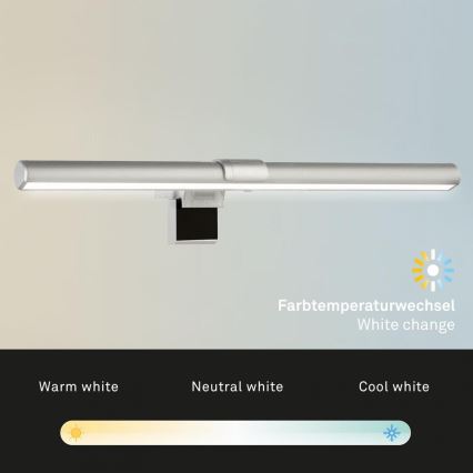 Briloner 2303-014 - Reguliuojamas LED monitoriaus šviestuvas LED/3,5W/5V 3000/4500/6500K
