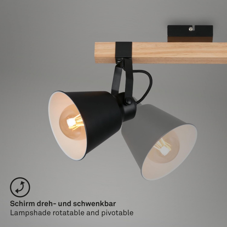 Briloner 2406-035 - Akcentinis apšvietimas SPOT 3xE27/40W/230V