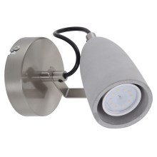 Briloner 2529-012 - LED Sieninis akcentinis šviestuvas THIMBLE 1xGU10/5W/230V betono