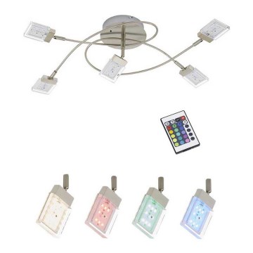 Briloner 2530-052S - LED RGB pritemdomas tvirtinamas sietynas BUNTO 5xLED/3,6W/230V Briloner 2530-052S - LED RGB pritemdomas tvirtinamas sietynas BUNTO 5xLED/3,6W/230V