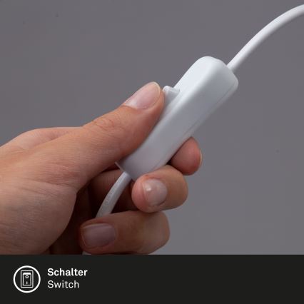 Briloner 2615-016P - LED šviestuvas su gnybtu GRIP LED/2,5W/230V balta