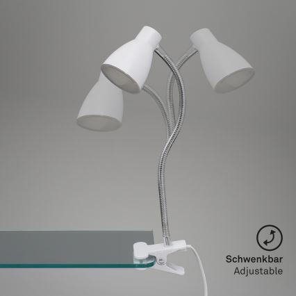 Briloner 2615-016P - LED šviestuvas su gnybtu GRIP LED/2,5W/230V balta