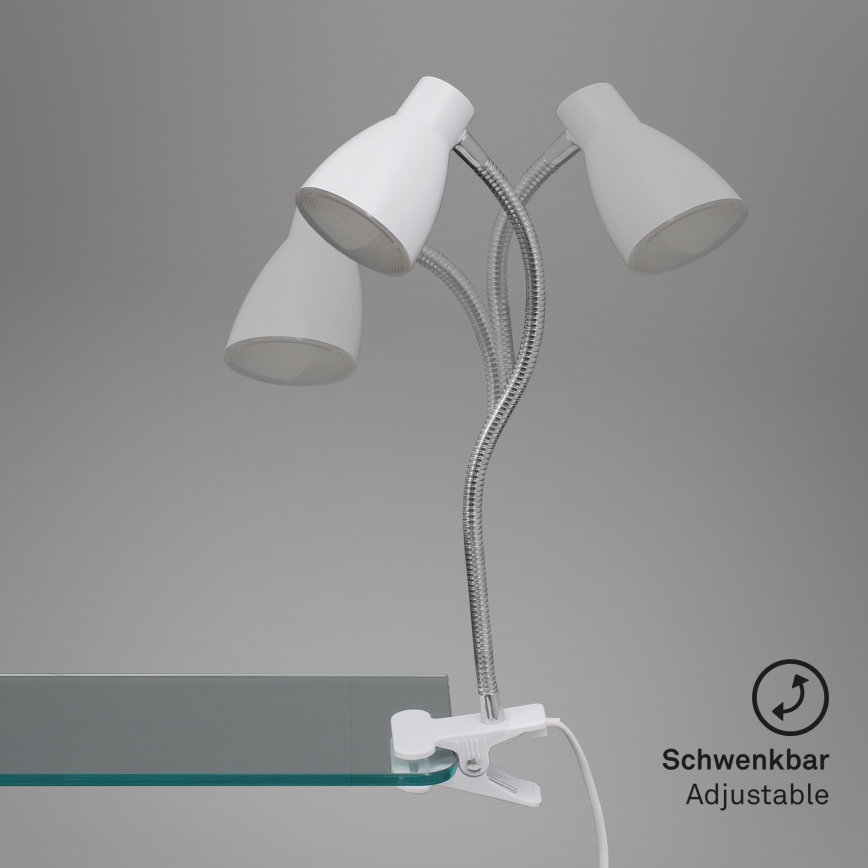 Briloner 2615-016P - LED šviestuvas su gnybtu GRIP LED/2,5W/230V balta