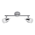 Briloner 2733-028 - LED vonios taškinis šviestuvas SPLASH 2xLED/4W/230V IP44