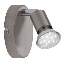Briloner 2767-012 - LED Sieninis akcentinis šviestuvas PRISMA 1xGU10/3W/230V