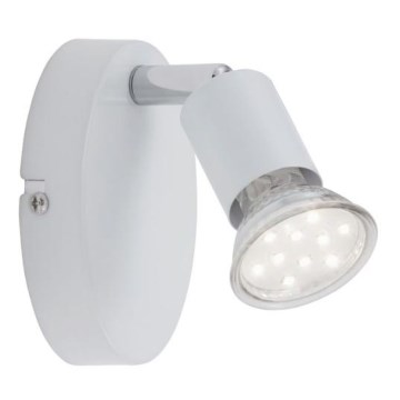 Briloner 2767-016 - LED sieninis akcentinis šviestuvas 1xGU10/3W/230V balta