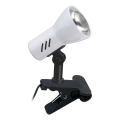 Briloner 2794/016P - Šviestuvas su spaustuku 1xE14/40W/230V juodas/baltas