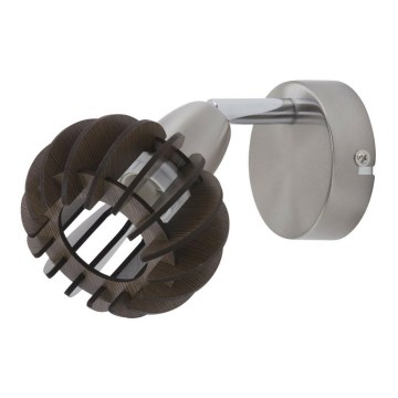 Briloner 2852-014 - Sieninis akcentinis šviestuvas RETRO 1xE14/5,5W/230V kaučiukas