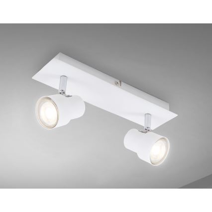 Briloner 2861-026 - LED Akcentinis šviestuvas SPOT 2xGU10/5W/230V baltas