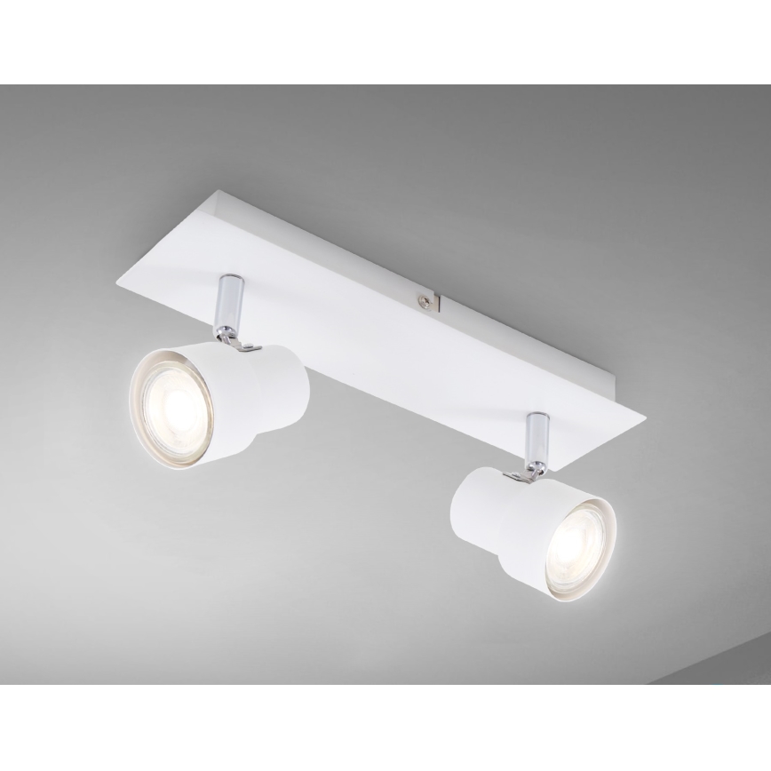 Briloner 2861-026 - LED Akcentinis šviestuvas SPOT 2xGU10/5W/230V baltas
