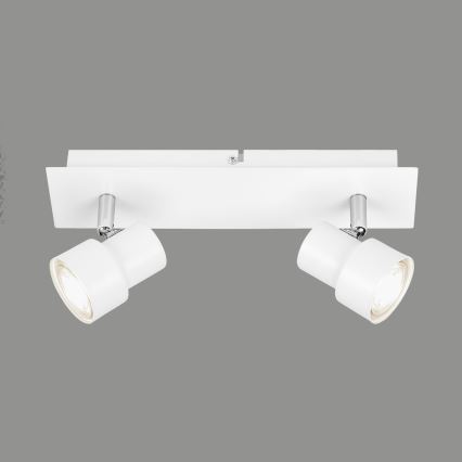 Briloner 2861-026 - LED Akcentinis šviestuvas SPOT 2xGU10/5W/230V baltas