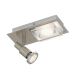 Briloner 2879-022 - Lubinis LED šviestuvas COMBINATA 1xGU10/3W + LED/5W/230V