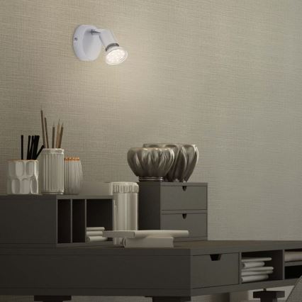 Briloner 2906-014 - LED sieninis akcentinis šviestuvas PICCO 1xGU10/3W/230V