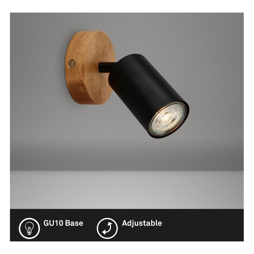 Briloner 2922-015 - Sieninis akcentinis šviestuvas SPOT 1xGU10/9W/230V