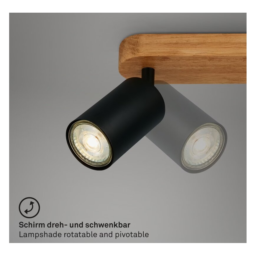 Briloner 2922-025 - Akcentinis apšvietimas SPOT 2xGU10/9W/230V