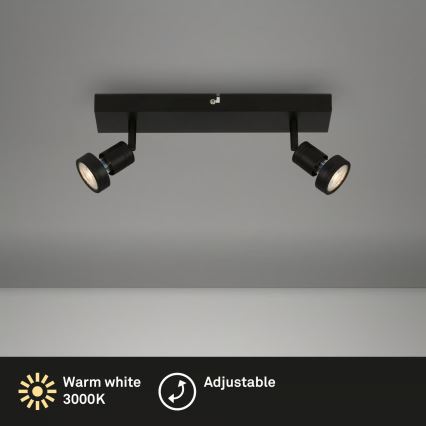 Briloner 2926-025 - LED taškinis šviestuvas 2xGU10/4,9W/230V