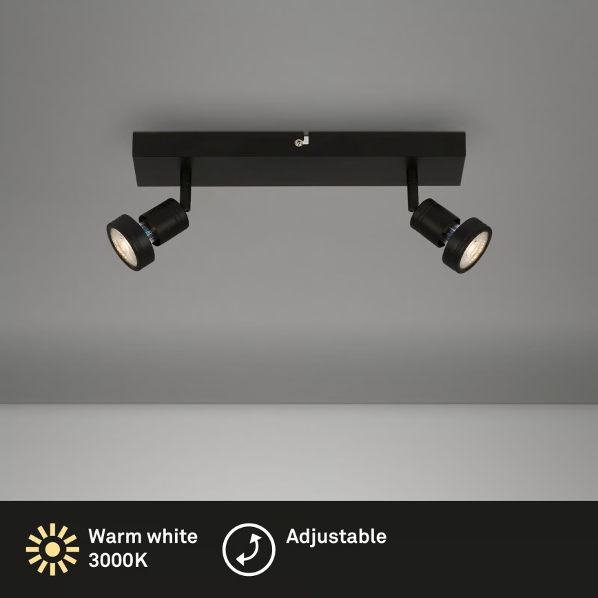 Briloner 2926-025 - LED taškinis šviestuvas 2xGU10/4,9W/230V