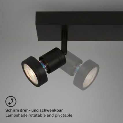 Briloner 2926-025 - LED taškinis šviestuvas 2xGU10/4,9W/230V