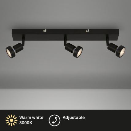 Briloner 2926-035 - LED taškinis šviestuvas 3xGU10/4,9W/230V