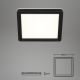 Briloner 3010-015 - LED Lubinis šviestuvas LED/8W/230V 19x19 cm juodas IP44