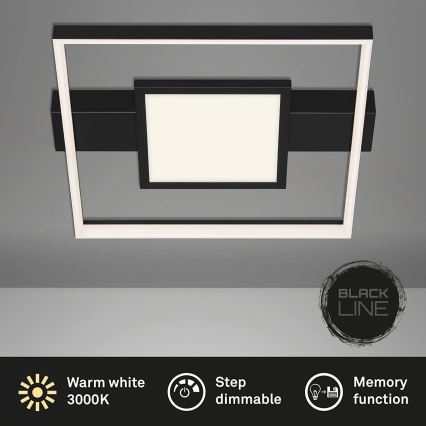 Briloner 3028-015 - LED Pritemdomas lubinis šviestuvas FRAME LED/38W/230V