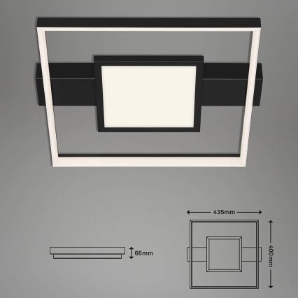 Briloner 3028-015 - LED Pritemdomas lubinis šviestuvas FRAME LED/38W/230V