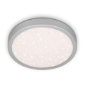 Briloner 3048-014 - LED Lubinis šviestuvas RUNA LED/18W/230V sidabras
