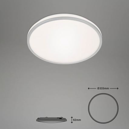 Briloner 3064-014 - LED reguliuojamas lubinis šviestuvas IVY LED/24W/230V Wi-Fi Tuya skersmuo 33,3 cm + nuotolinis pultas