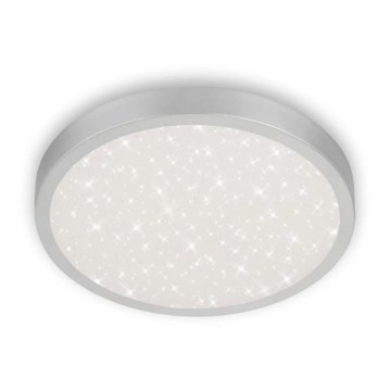 Briloner 3071-014 - LED lubinis šviestuvas RUNA LED/24W/230V sidabras