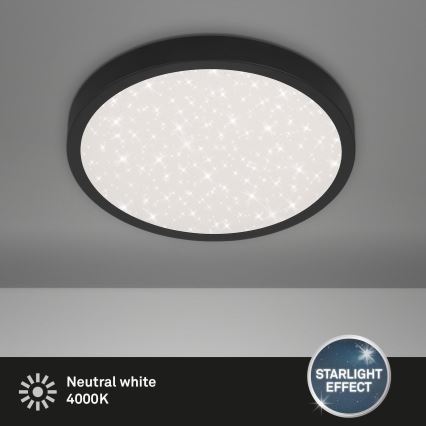 Briloner 3071-015 - LED lubinis šviestuvas RUNA LED/24W/230V juoda