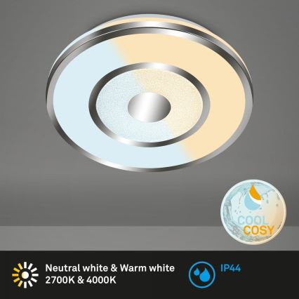 Briloner 3083-018 - LED pritemdomas lubinis vonios šviestuvas COOL&COSY LED/24W/230V IP44