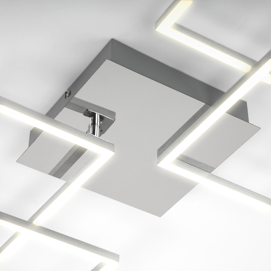 Briloner 3091-018 - LED Pritemdomas lubinis šviestuvas FRAME LED/30W/230V blizgus chromas