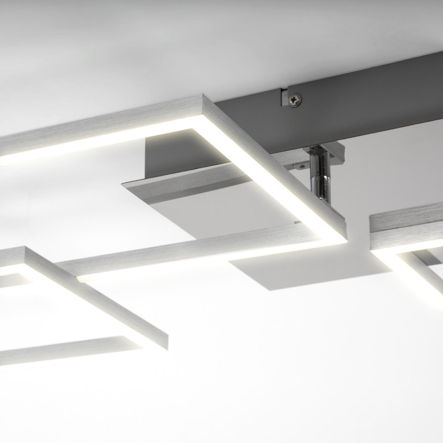 Briloner 3091-018 - LED Pritemdomas lubinis šviestuvas FRAME LED/30W/230V blizgus chromas