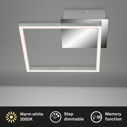 Briloner 3105-018 - LED Reguliuojamas lubinis šviestuvas FRAMES LED/9,7W/230V