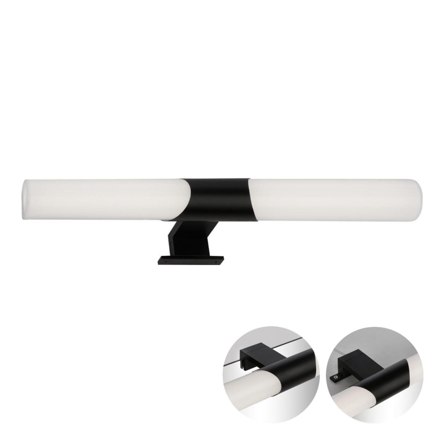 Briloner 3113-115 - LED vonios veidrodžio apšvietimas LED/12W/230V IP44 47 cm juoda