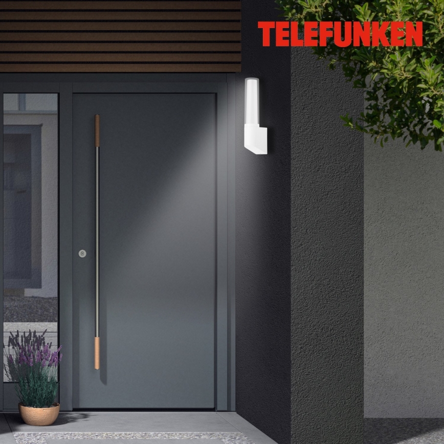Briloner 311306TF - LED sieninis lauko šviestuvas LED/8W/230V 4000K IP44 balta