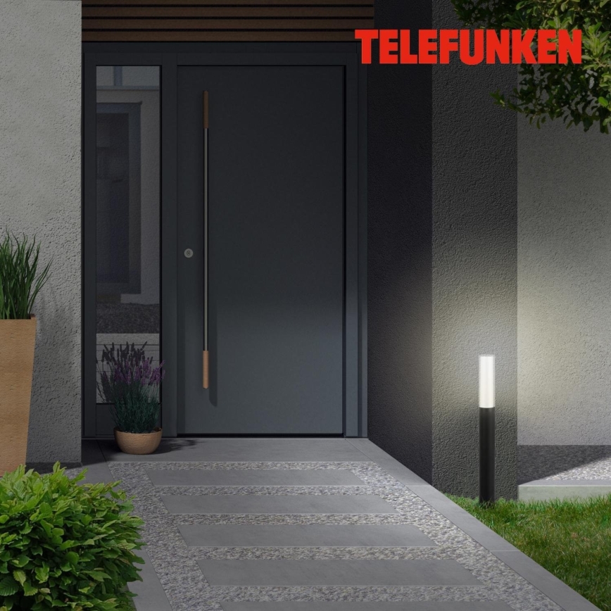 Briloner 311405TF - LED lauko šviestuvas LED/8W/230V IP44 4000K 57 cm juoda