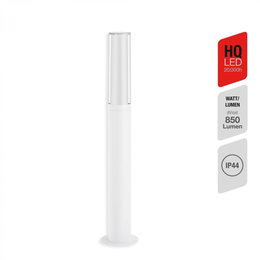 Briloner 311406TF - LED lauko šviestuvas LED/8W/230V IP44 4000K 57 cm balta