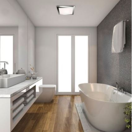 Briloner 3142-018 - LED lubinis vonios šviestuvas COOL&COSY LED/21W/230V 2700/4000K IP44