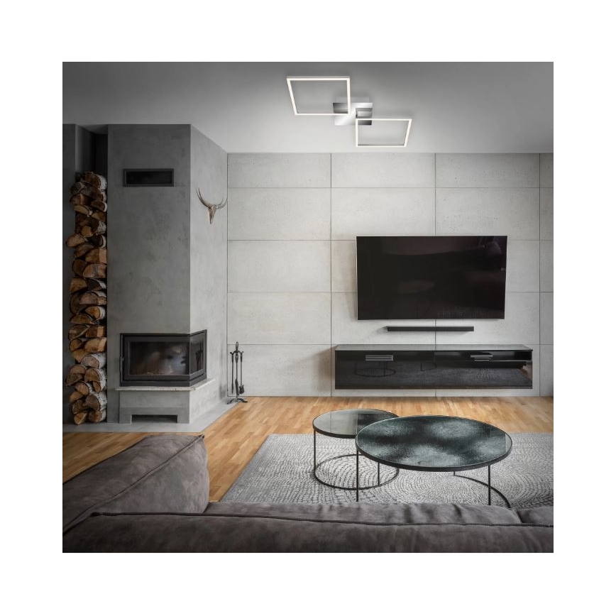 Briloner 3192-018 - LED Lubinis šviestuvas FRAMES 2xLED/16W/230V