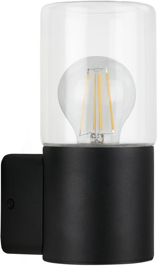 Briloner 320505TF - Lauko sieninis šviestuvas 1xE27/12W/230V IP44 juoda