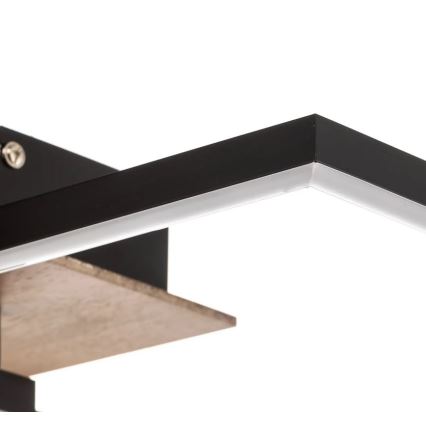 Briloner 3210-014 - LED Pritemdomas lubinis šviestuvas FRAME 2xLED/11W/230V ruda