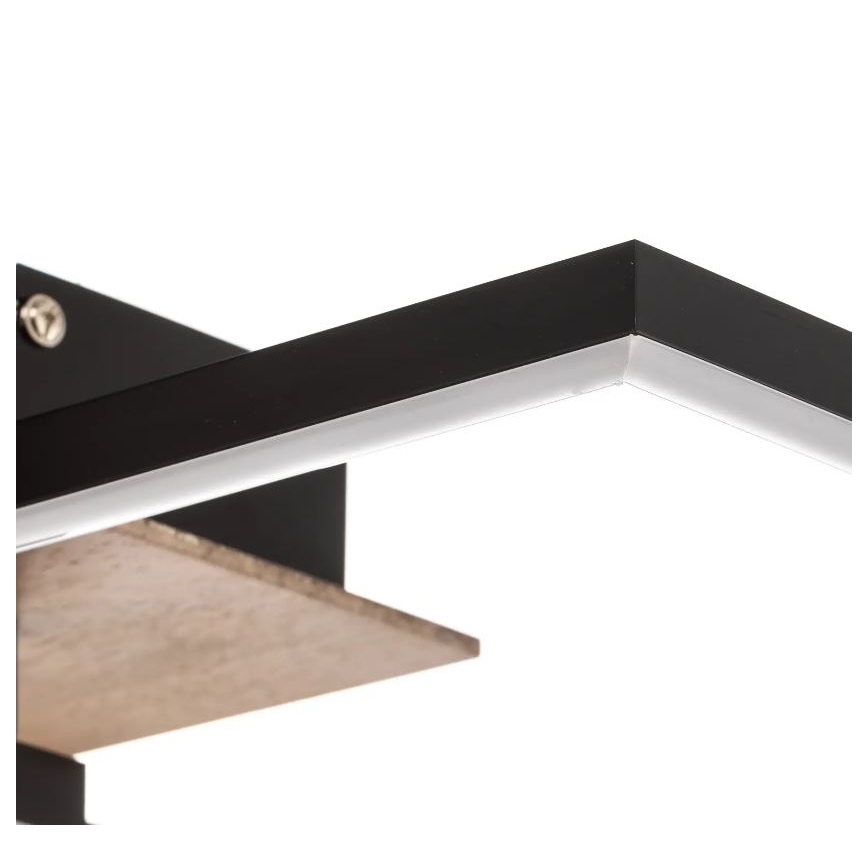 Briloner 3210-014 - LED Pritemdomas lubinis šviestuvas FRAME 2xLED/11W/230V ruda