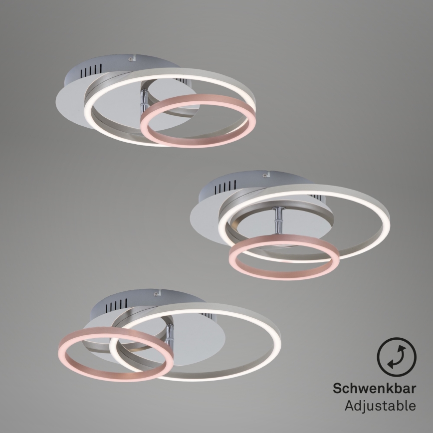 Briloner 3222-018 - LED Reguliuojamas lubinis šviestuvas FRAMES LED/30W/230V