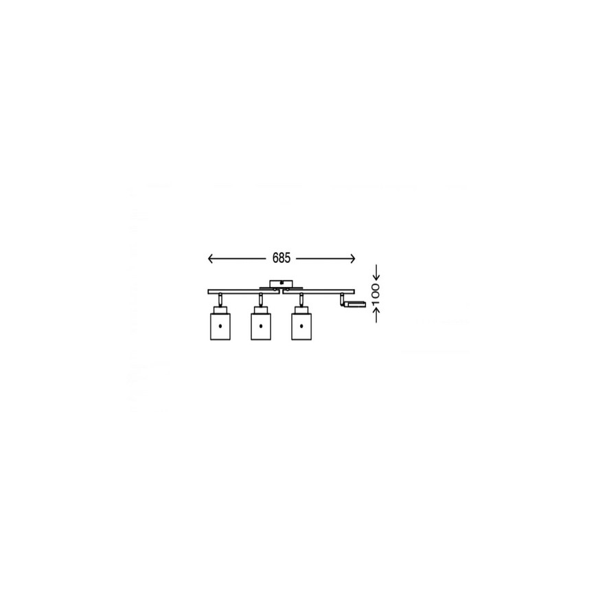 Briloner 3305-047 - LED Akcentinis apšvietimas GLAM 4xLED/4.5W/230V